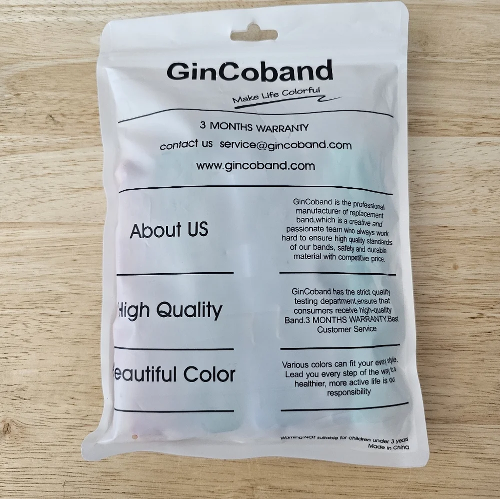 GinCoband Silicon Watch Bands 10-pc Set, 22mm, NIP